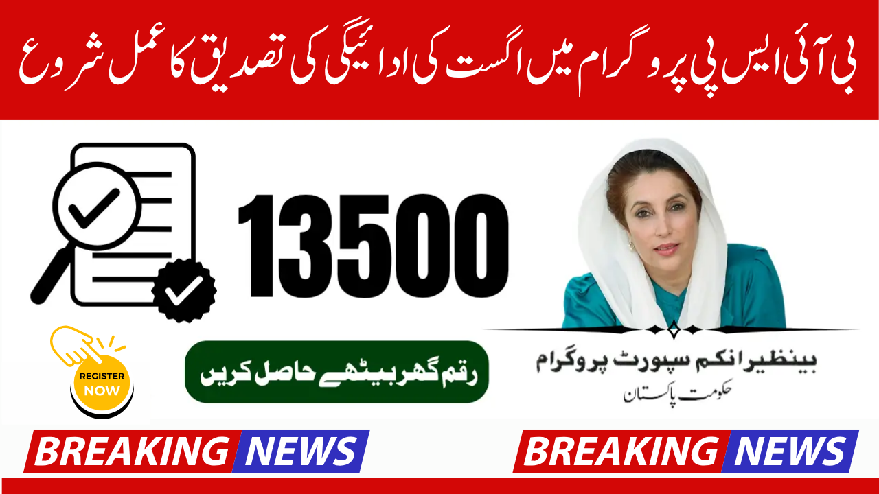 August 2025: BISP 8171 Payment Verification Procedure
