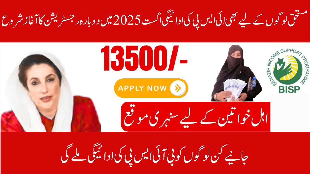 8171 Re-registration for BISP Payment