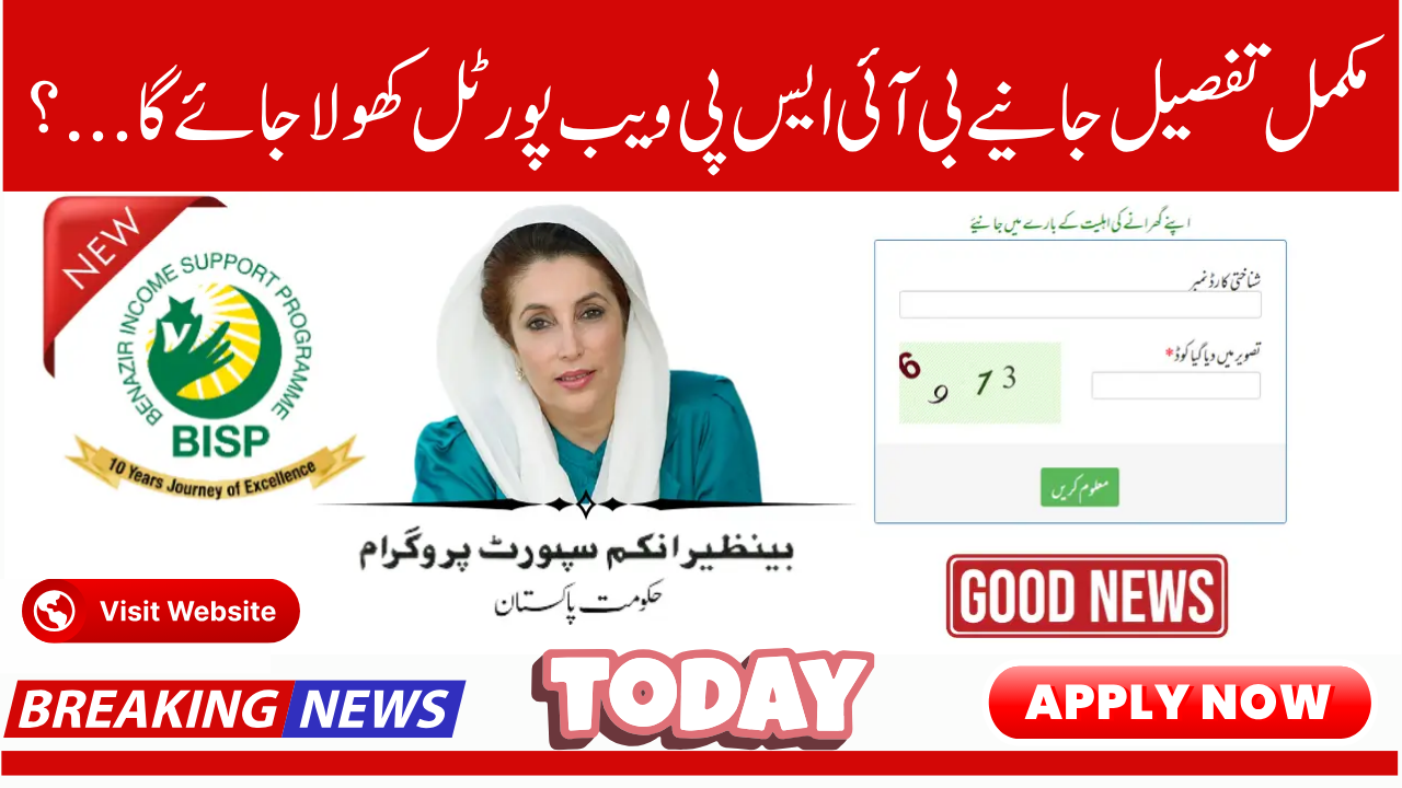 Reopening of the BISP 8171 Portal in August 2025