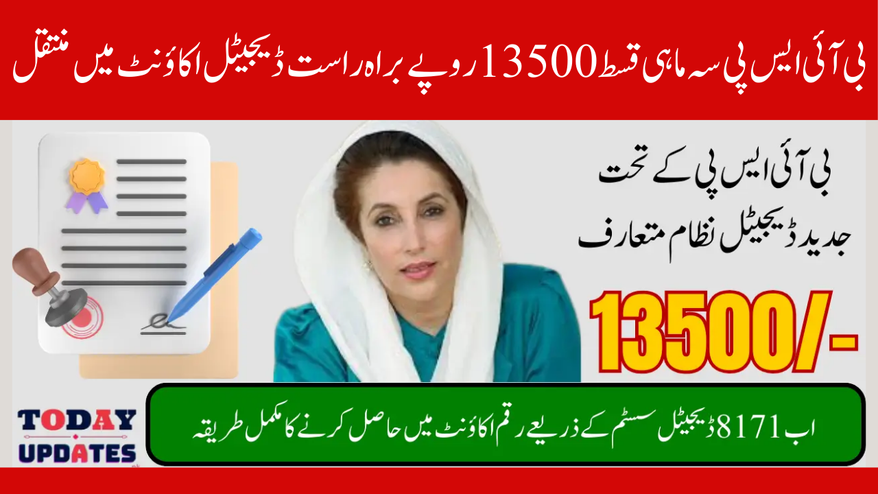 BISP Digital Payments 2025 (8171)