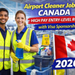 Airport Cleaner Jobs in Canada with Visa Sponsorship