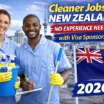 Cleaner Jobs in New Zealand with Visa Sponsorship