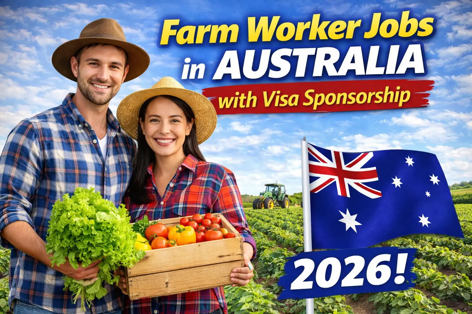 Farm Worker Jobs in Australia with Visa Sponsorship