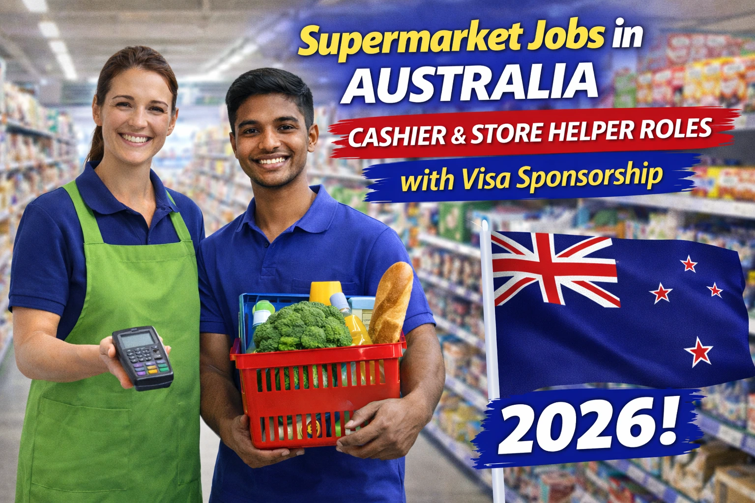 Supermarket Jobs in Australia with Visa Sponsorship
