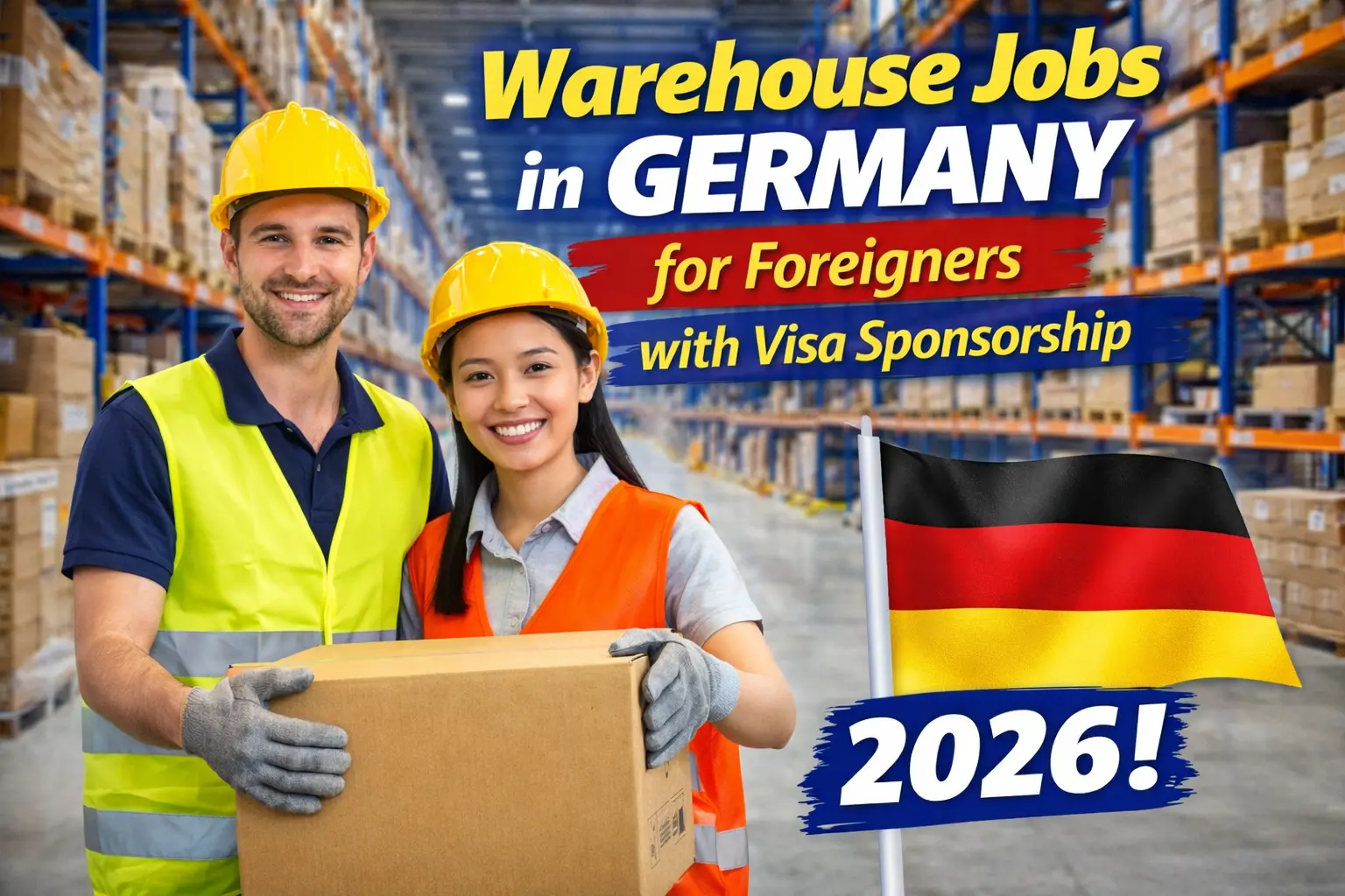 Warehouse Jobs in Germany for Foreigners with Visa Sponsorship
